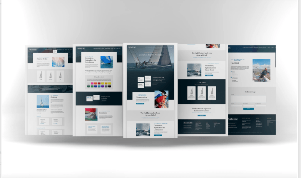 Custom Figma website design and programming by Oscar Polanco Fiverr Pro