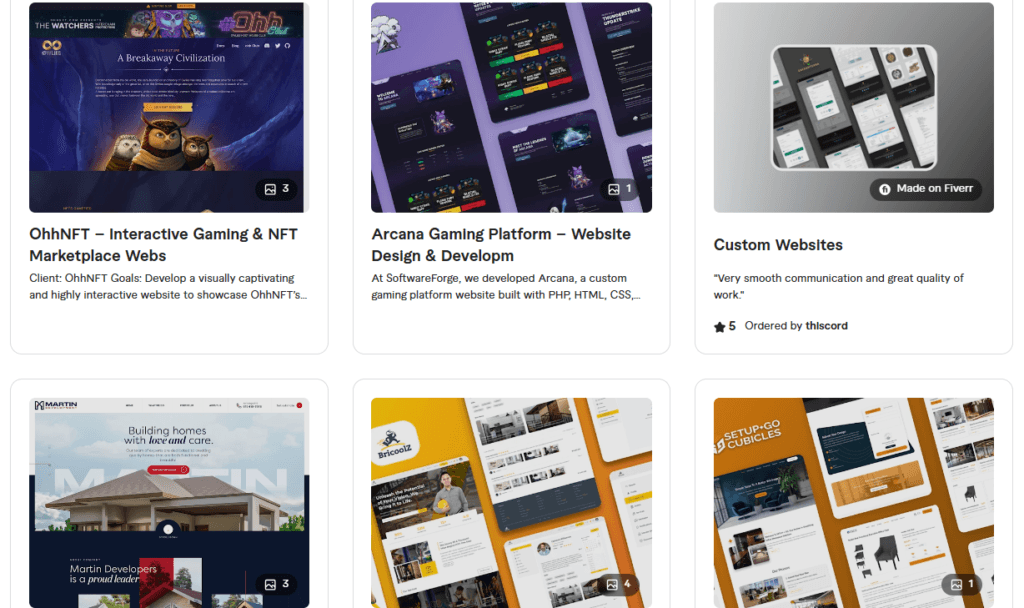 Custom full-stack web development and AI integration by Taimoor Salyhal on Fiverr.